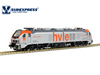 Eurodual mozdony, 159 001, HVLE